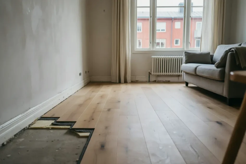 ljudd mpande golv i l genhet b sta valen f r ett tystare och mer trivsamt hem